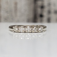 14K Diamond Band Ring
