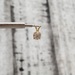 14K Diamond Solitaire Pendant