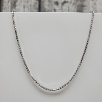 16" 14K Box Link Necklace