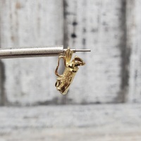 14K Golf Clubs in Bag Pendant