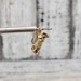 14K Golf Clubs in Bag Pendant