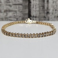 10K Diamond Tennis Bracelet