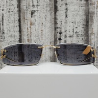 Cartier Rimless Rectangle Sunglasses CT0465S