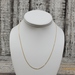 18" 14K Thin Link Chain Necklace
