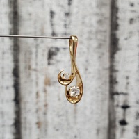 14K Diamond Pendant