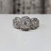 10K Diamond Twisty Design Ring