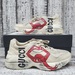 Gucci Rhyton Mouth-Print Leather Trainers Sz 8