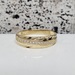 14K CZ Band Ring 