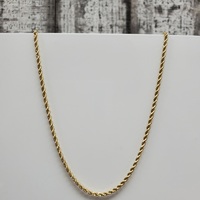 14K Rope Chain Necklace