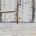 10K Small Cross Religious Pendant