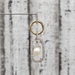 14K Diamond Pearl Pendant