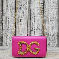 Dolce Gabbana Pink Shoulder Bag