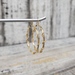 14K Fancy Hoops w/ Twisted Rope Design Earrings