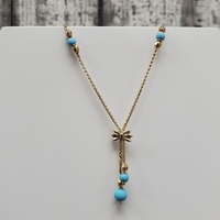  17" + 1.5" 14K Drop Wheat Chain 