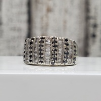10kt Diamond Cluster Ring