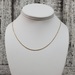 14K Thin Rope Chain Necklace