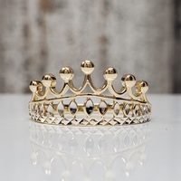14K Crown Ring