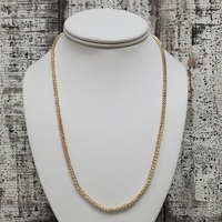 10K Diamond Tennis Necklace