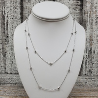 14K Bead Design Fancy Necklace