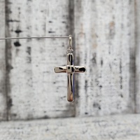 14K Cross Religious Pendant