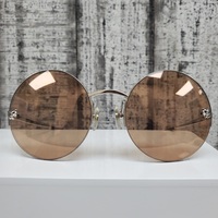 Cartier Panthere Metal Frame Round CT0022S