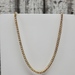 25" 10K Franco Link Necklace