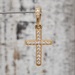 14K Gold Cross Religious Pendant
