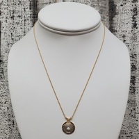 14K Necklace w/ Diamond Pendant 