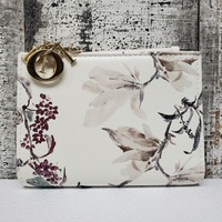 Dior Lady Dahlia Calfskin Wallet