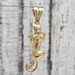 14K Panther Pendant w/ CZ 