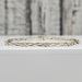10K Twisty Link Diamond Bracelet