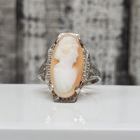 14K Cameo Ring