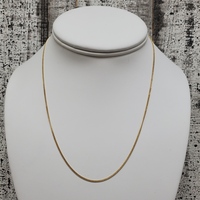 16.5" 14K Curb Link Necklace
