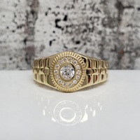 14K Jubilee Style CZ Ring