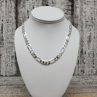 BRAND NEW 22" Figaro Necklace