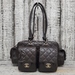  Chanel Cambon Reporter Handbag Leather 