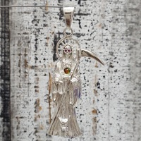 BRAND NEW Santa Muerte Religious Pendant