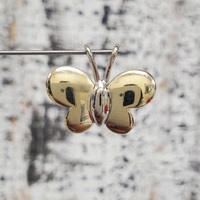 14K Butterfly Pendant
