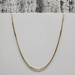 14K Box Link Necklace
