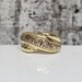 14K Meander Design Band Ring